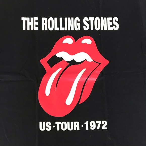 The rolling stone us tour 1972 T-shirt - Picture 2 of 2